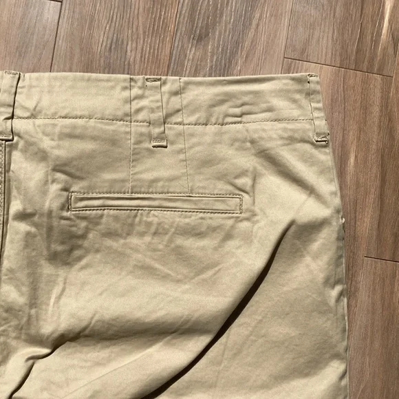 Lee Bermuda safari tan short mid rise soft premium stretch fabric 22W - Picture 9 of 15